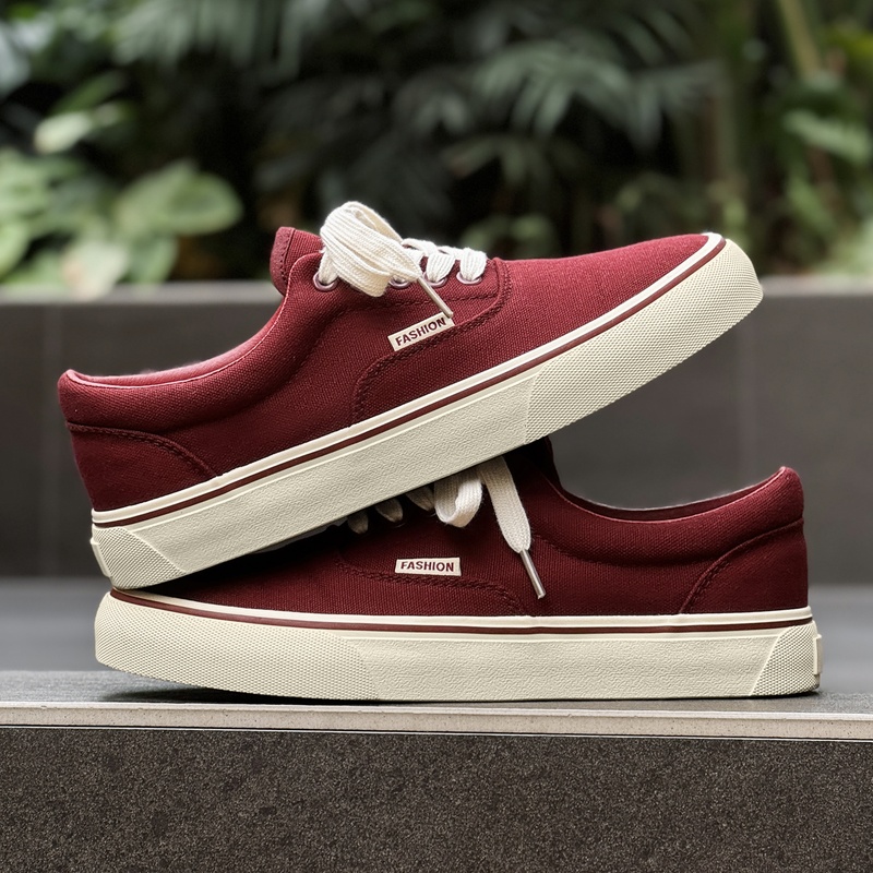 男性クラシックキャンバスシューズカジュアルロートップスニーカ - Vans Shoes Old Skool のレビューと価格